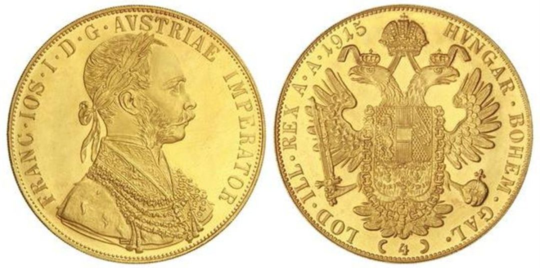 moeda de ouro 4 ducados